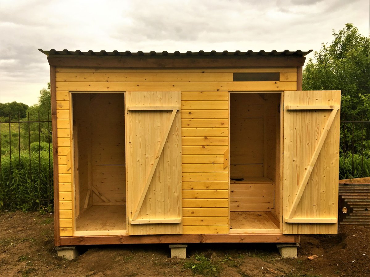 Туалет душ хозблок 1.5.15