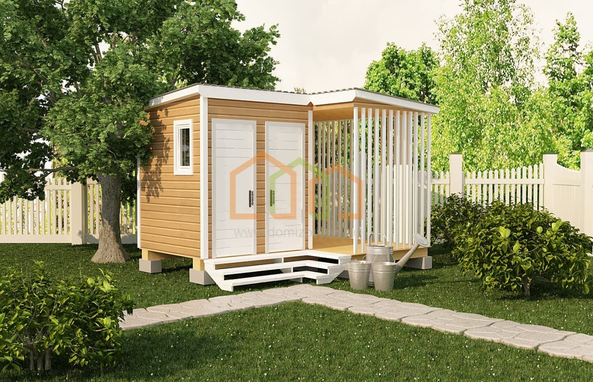 Хозблок 1.5 на 3