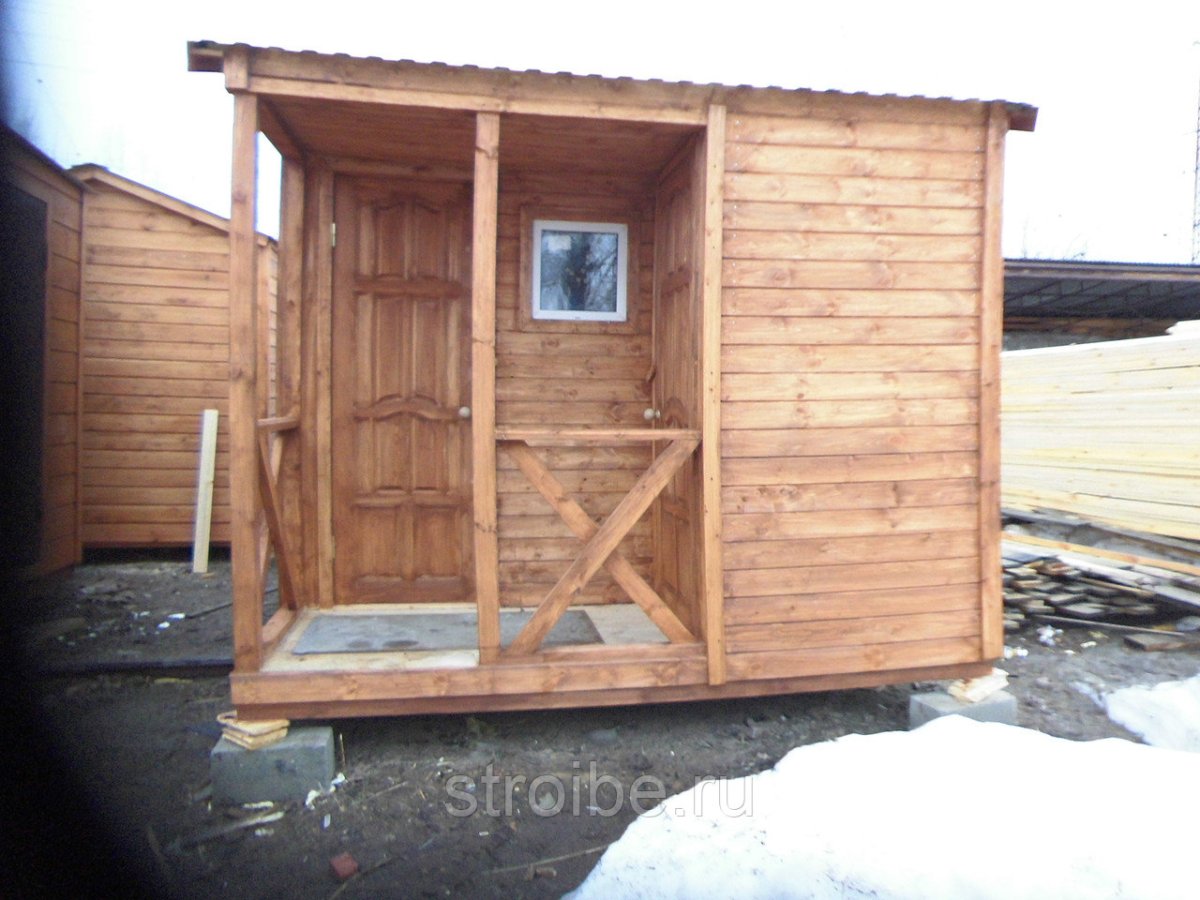 Бытпром хозблок с душем и туалетом