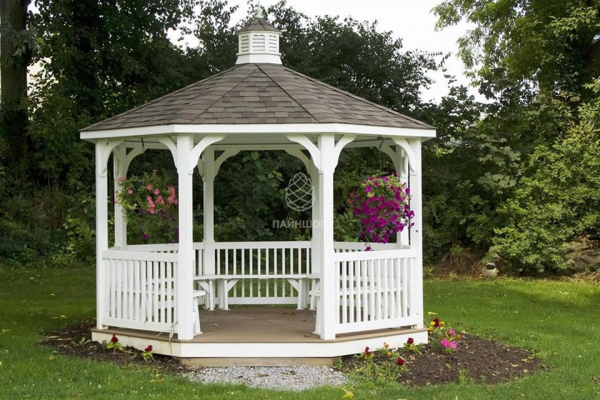 Wooden Gazebo беседки