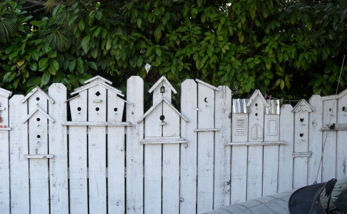 Необычный забор