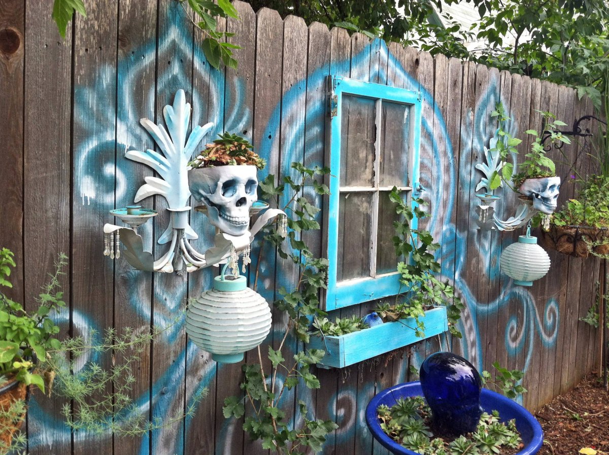 Декор дачного участка