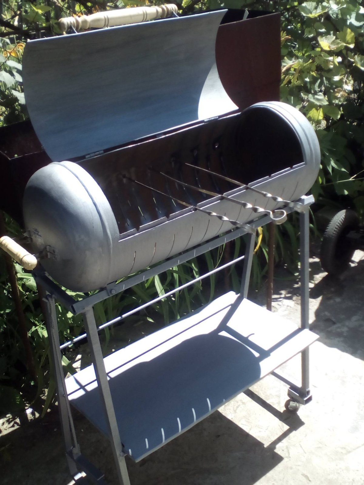 Мангал из баллона 27л