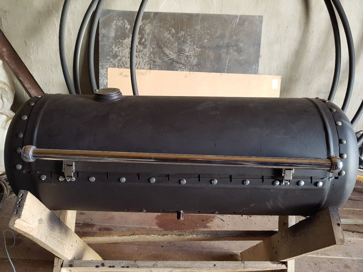 Мангал из газового баллона