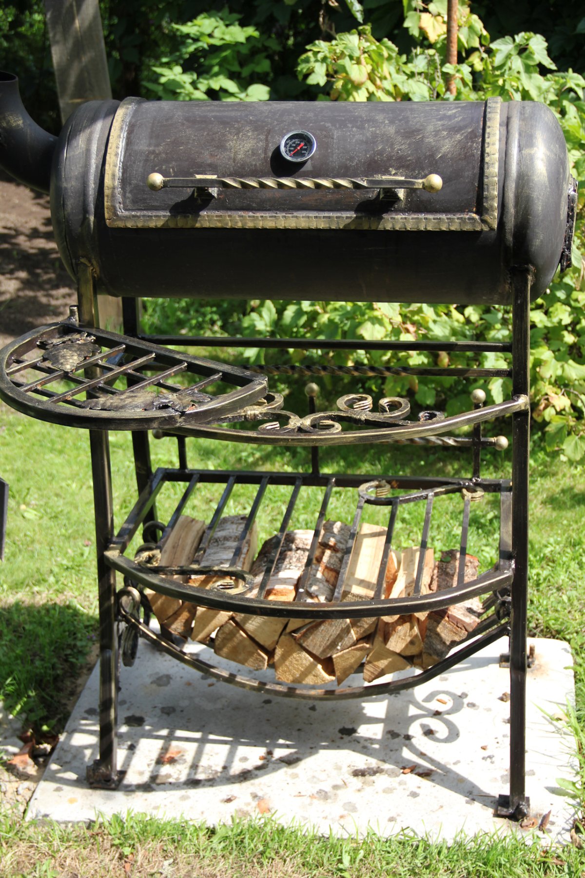 Мангал из газового баллона 27л