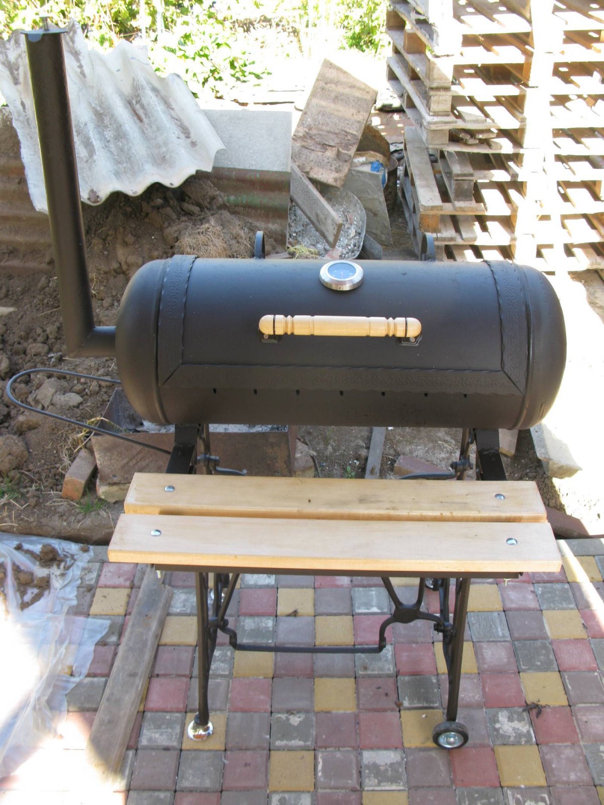 Мангал из ГАЗ баллона 50л