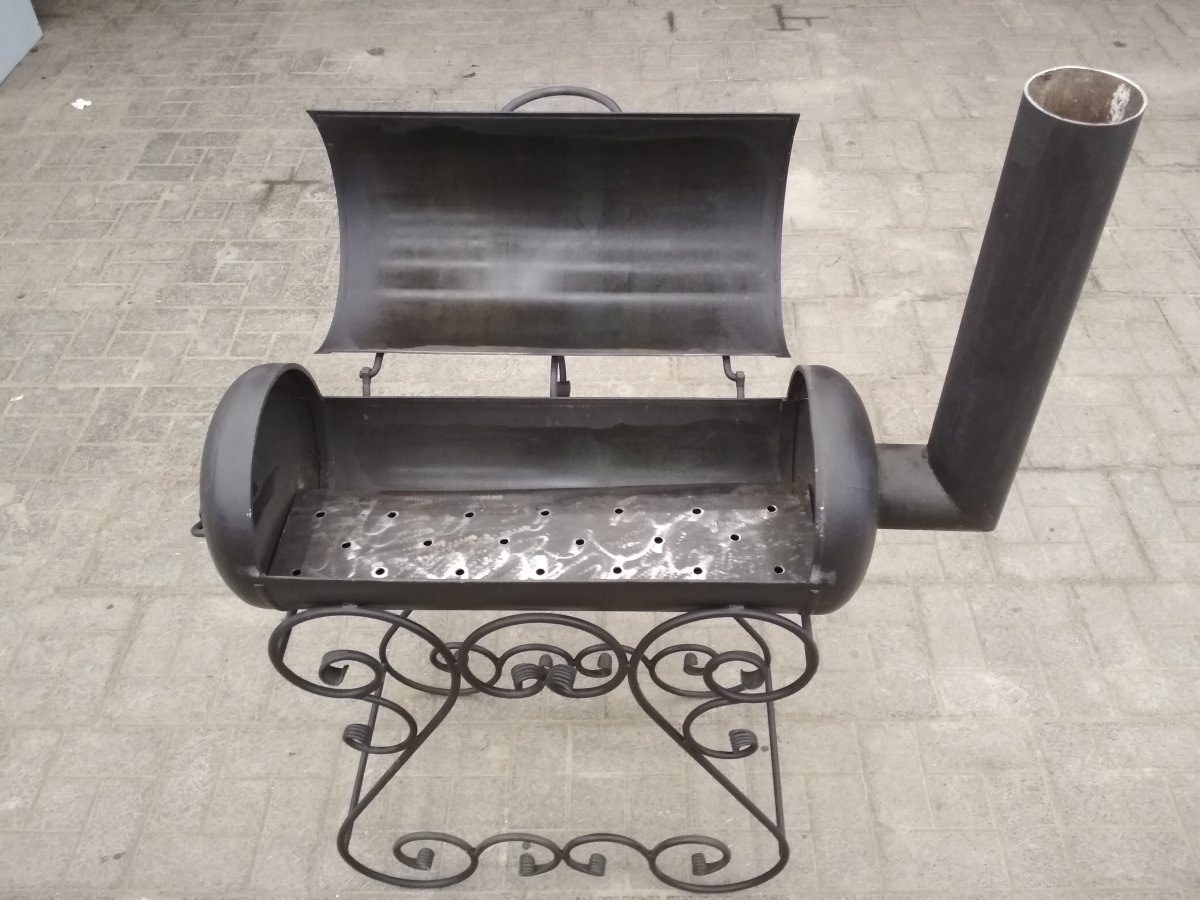 Мангал из газового баллона