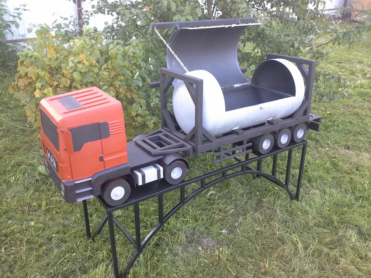 Мангал тягач