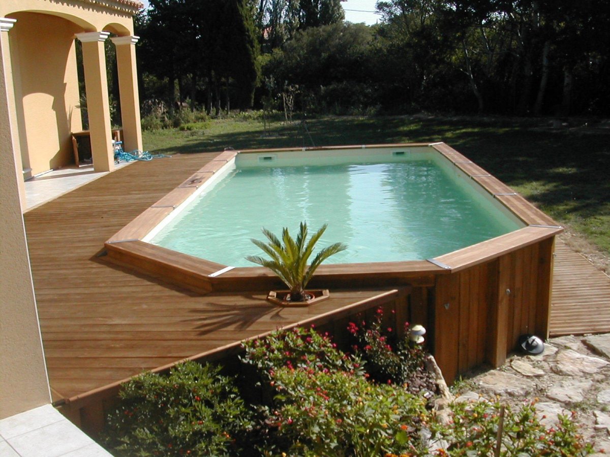 Обустройство бассейна на даче