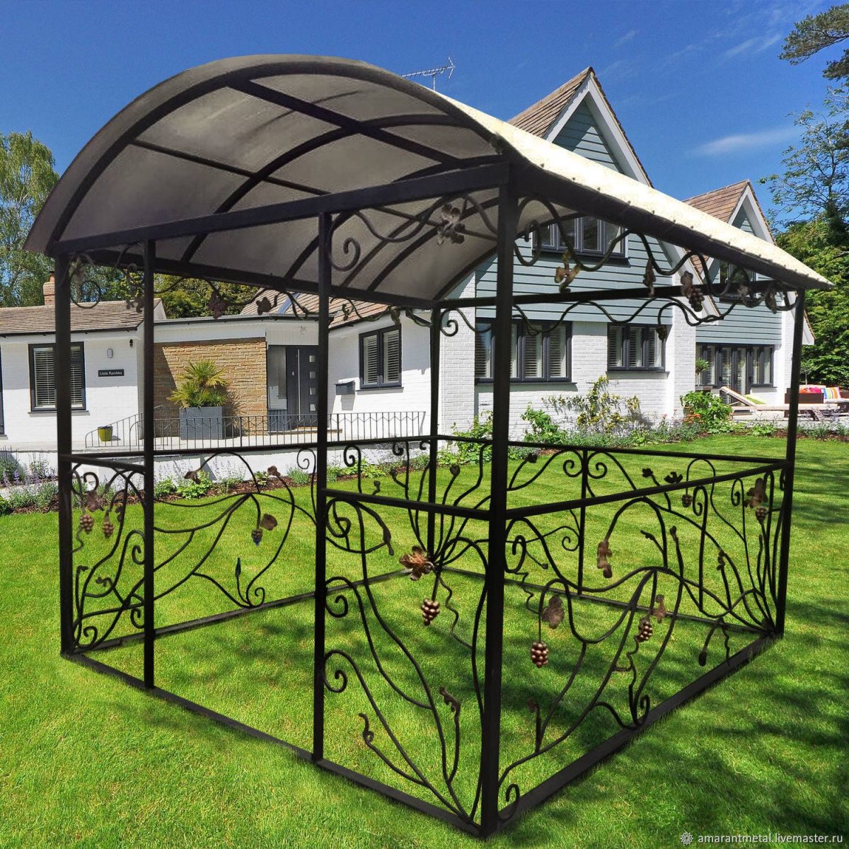 Металлоконструкции беседки