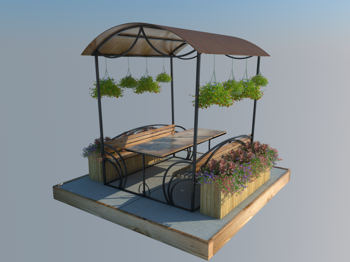 Naves 163 беседки