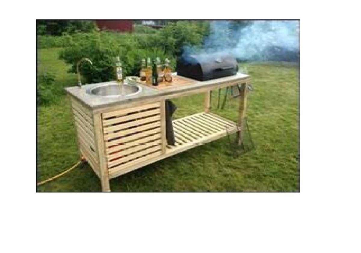 Уличная мойка для дачи
