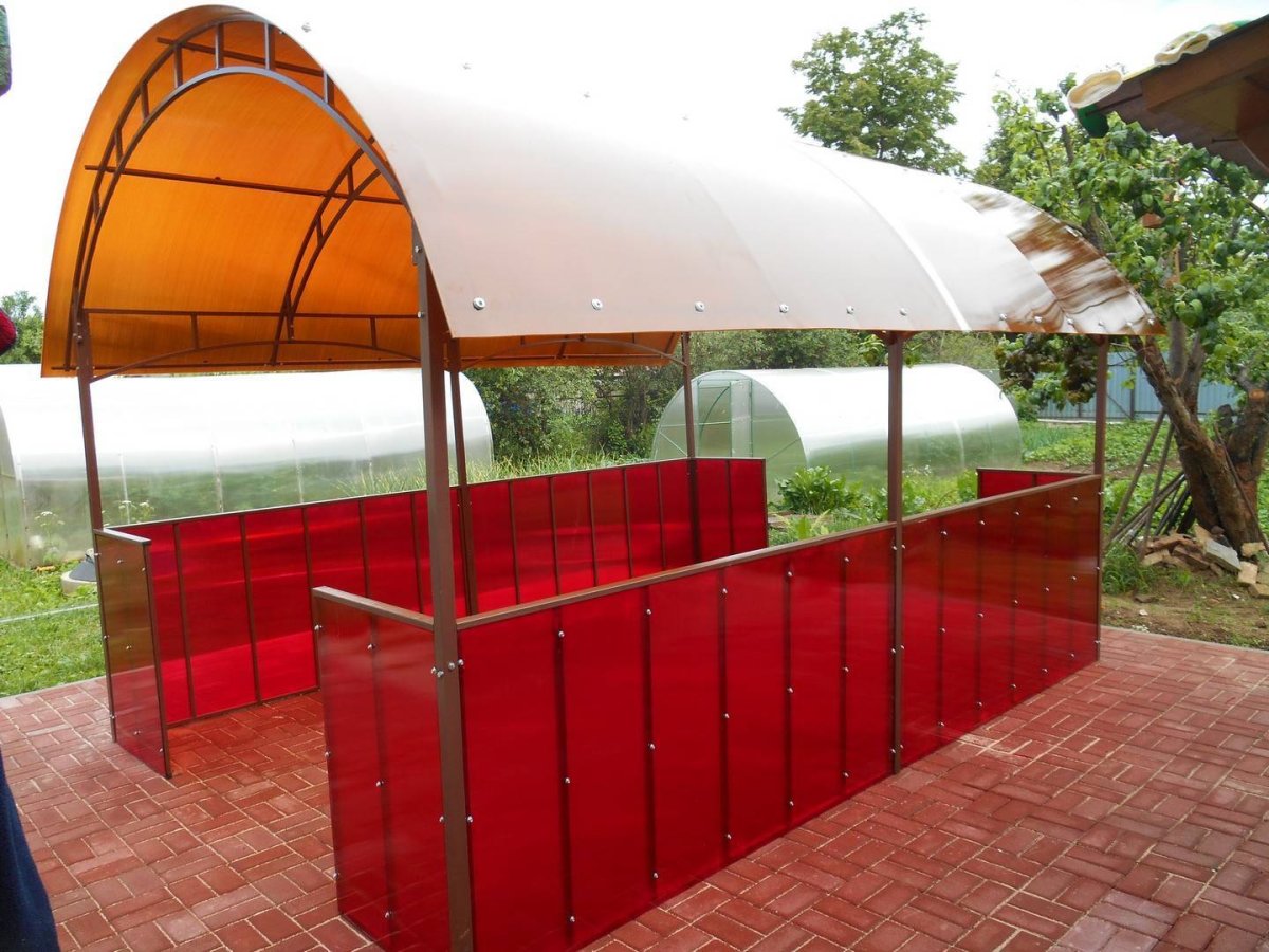Беседки из поликарбона