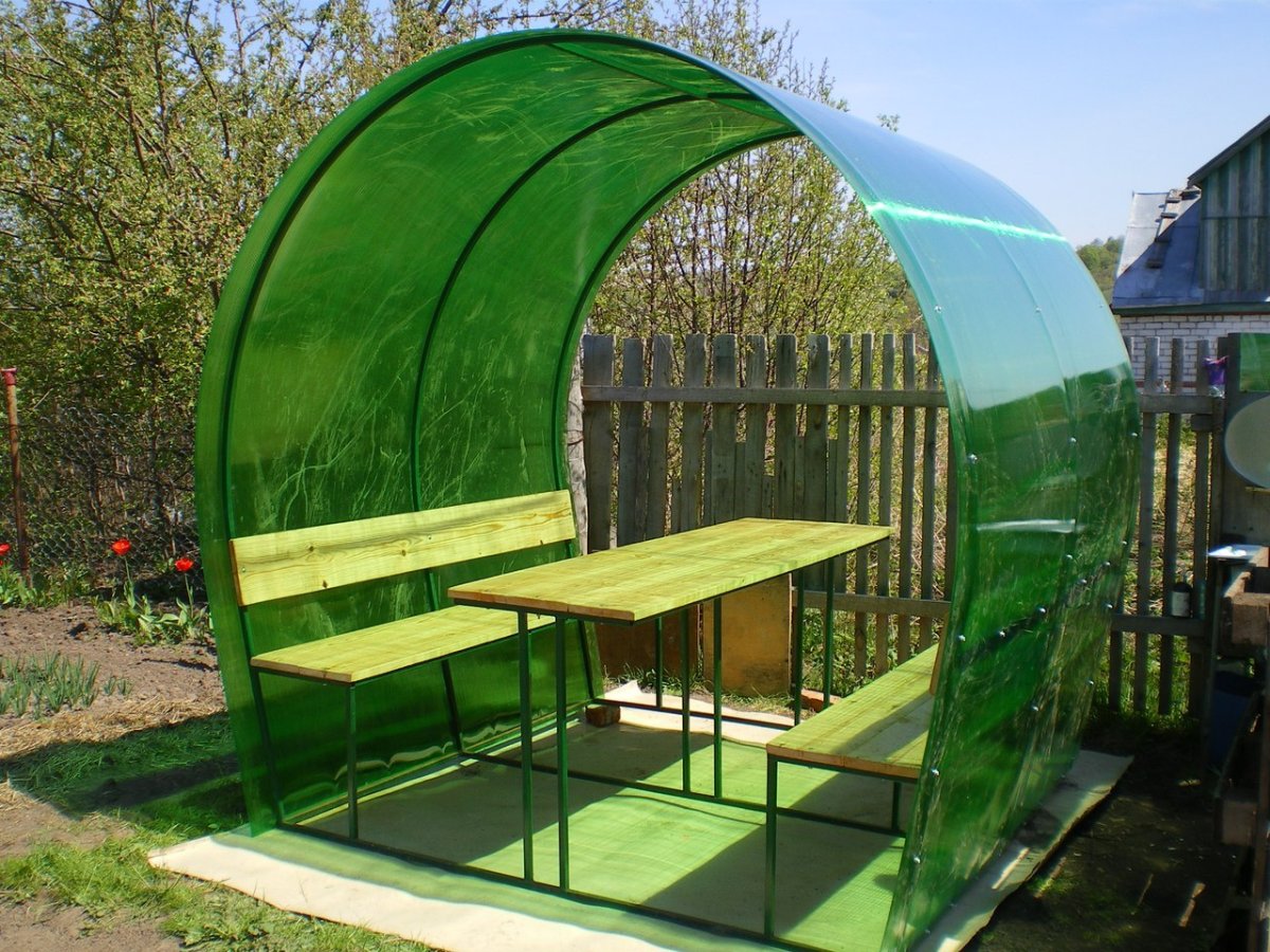 Беседа из поликарбоната