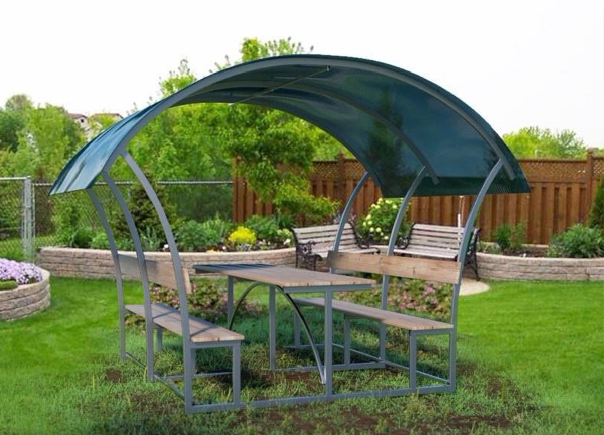 Садовая беседка из поликарбоната Астра-2