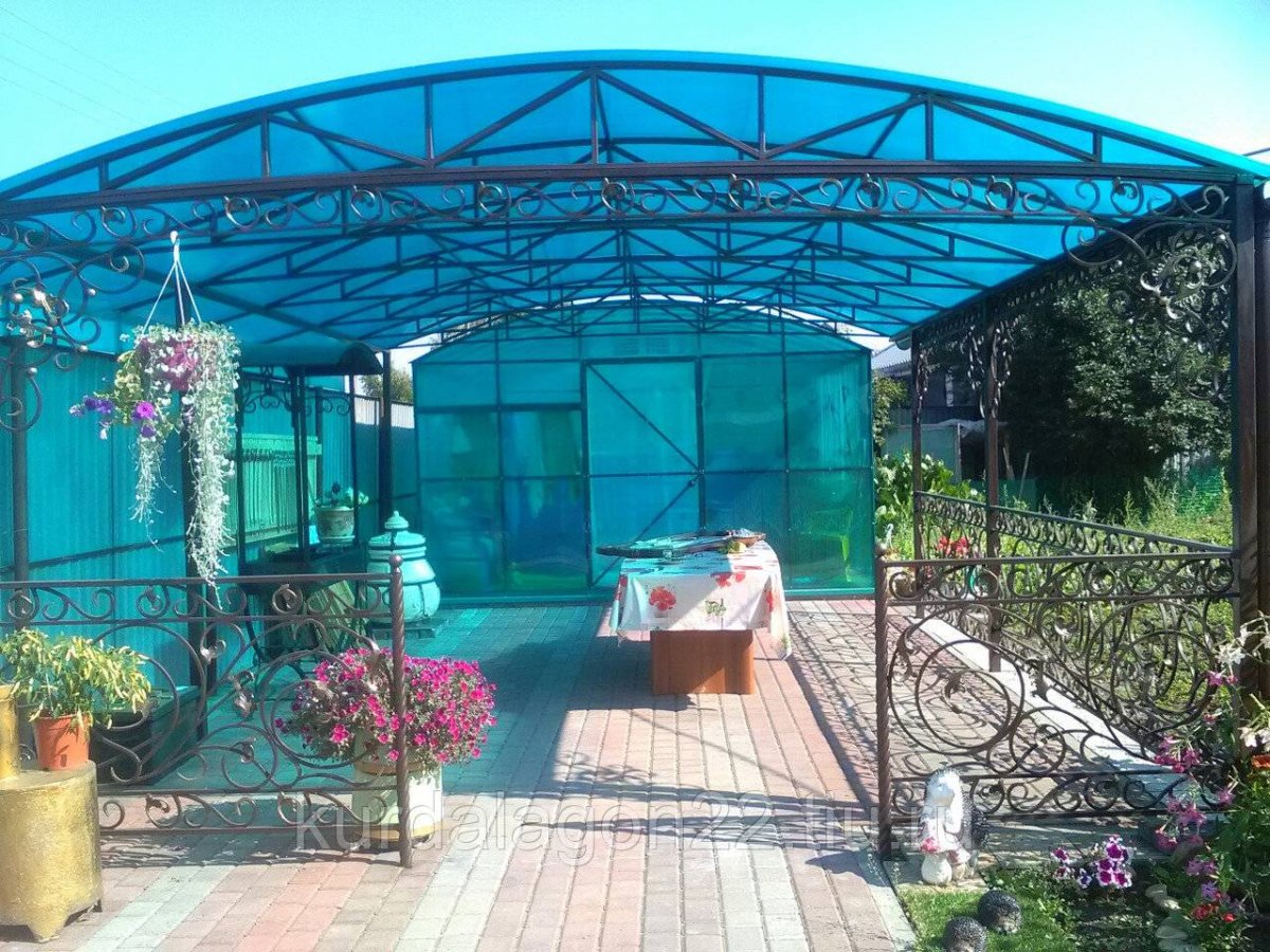 Навес поликарбонат