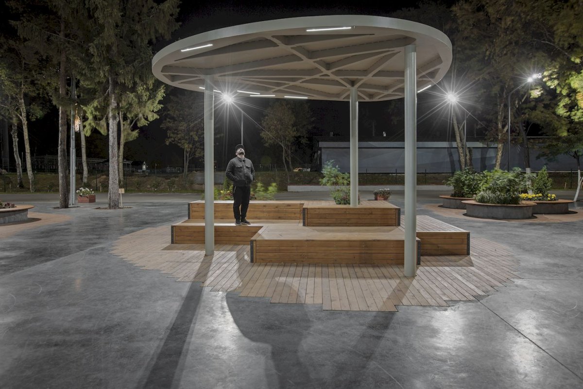 Сингапур парк лавочки