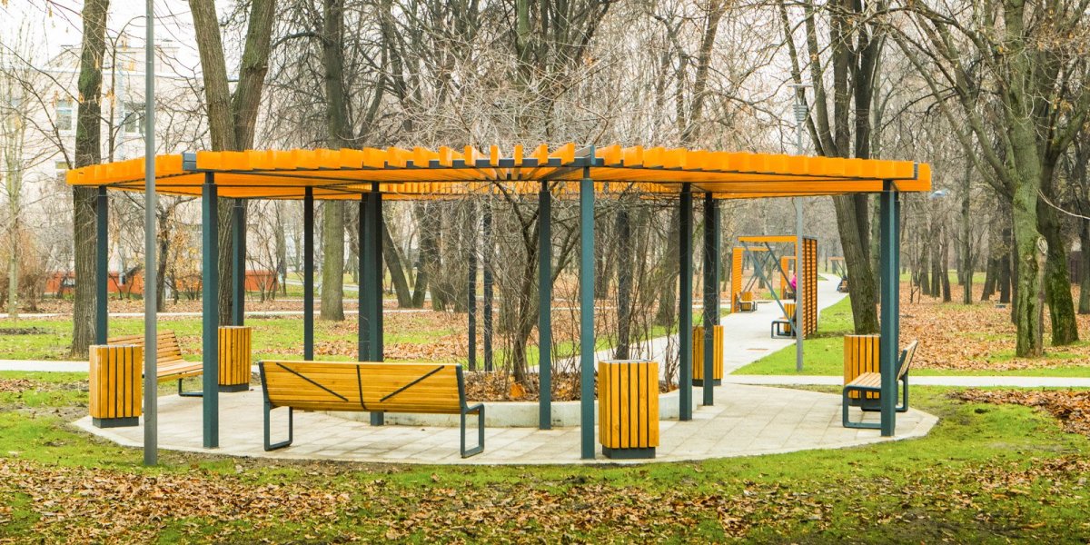 Беседка для сквера