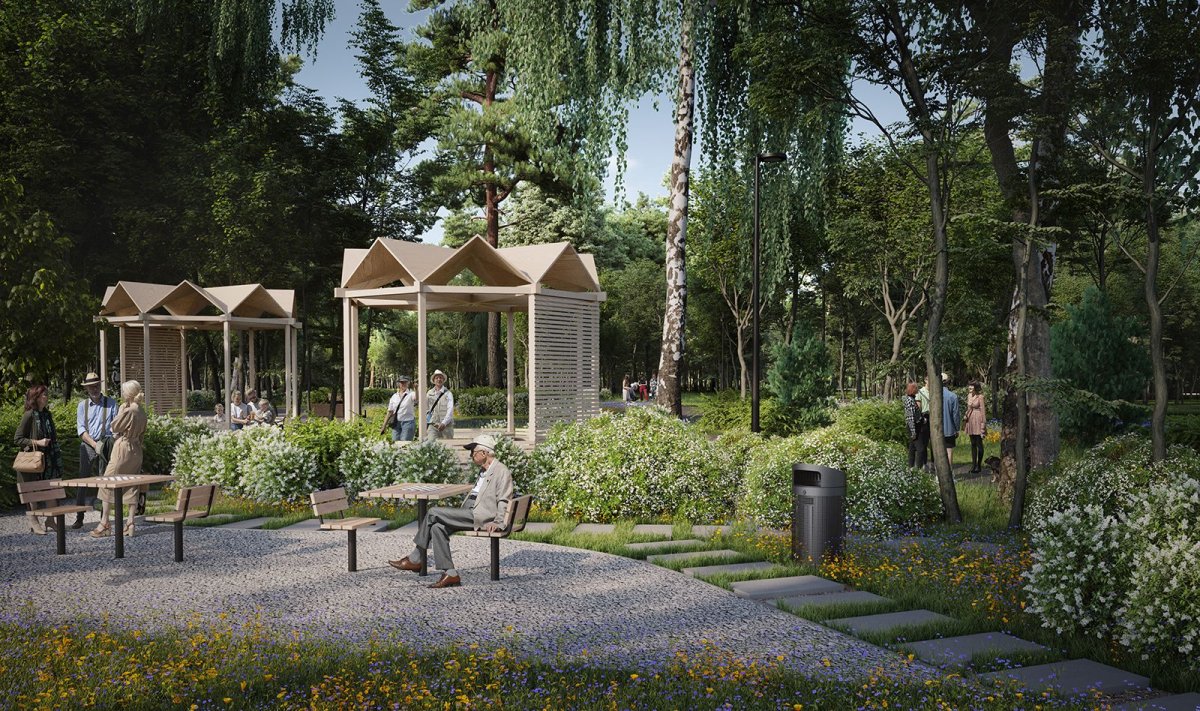 Щукинский парк и Всехсвятская роща