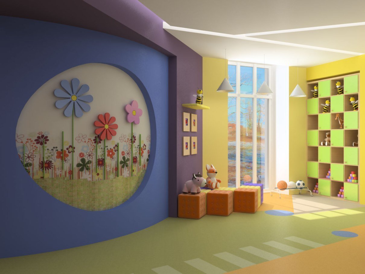 Дом с разноцветными комнатами по проекту MKCA