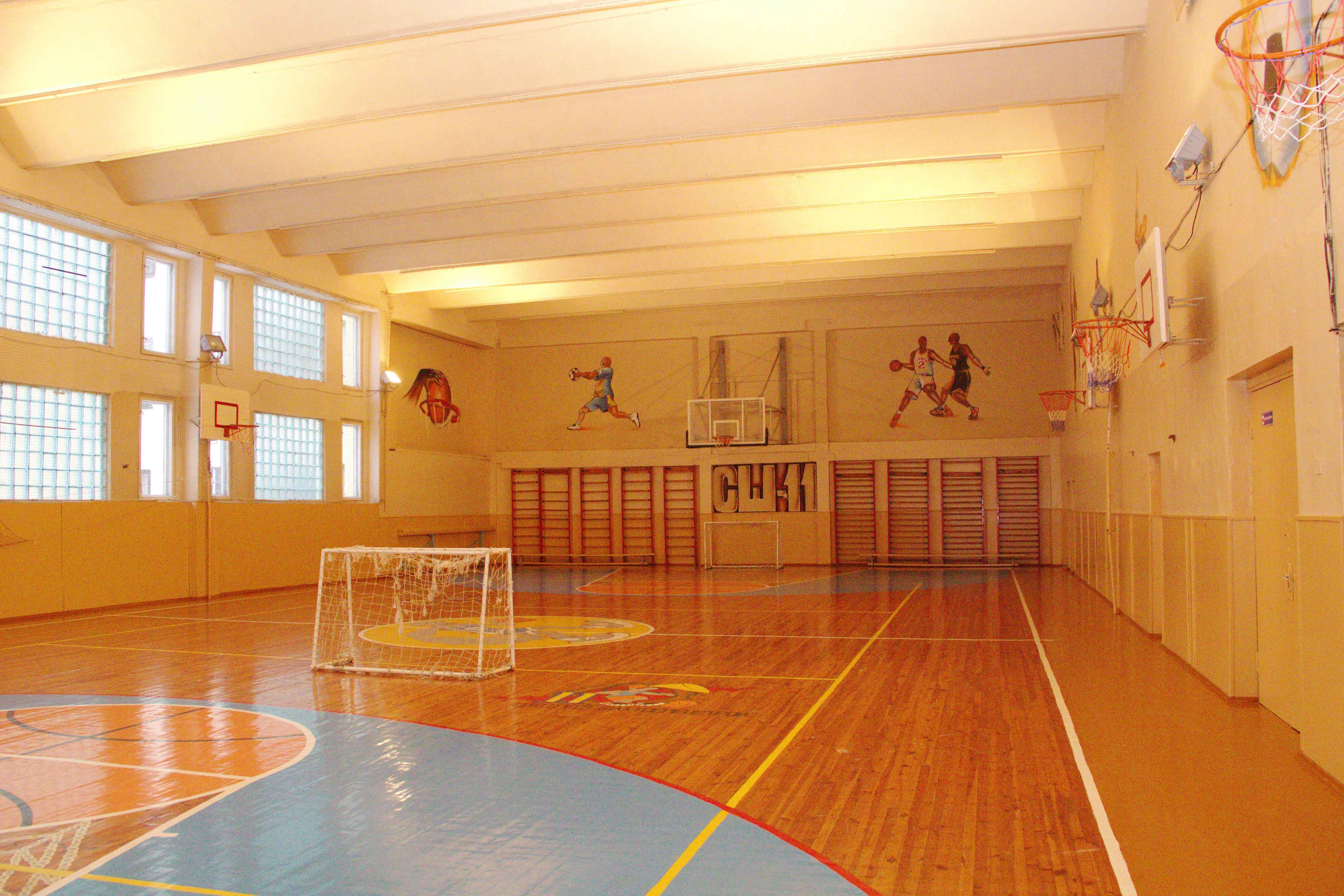 Дубровицкая школа физкультурный зал
