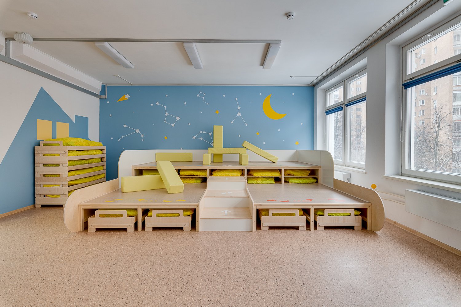 Мебель для трансформируемого пространства в школе
