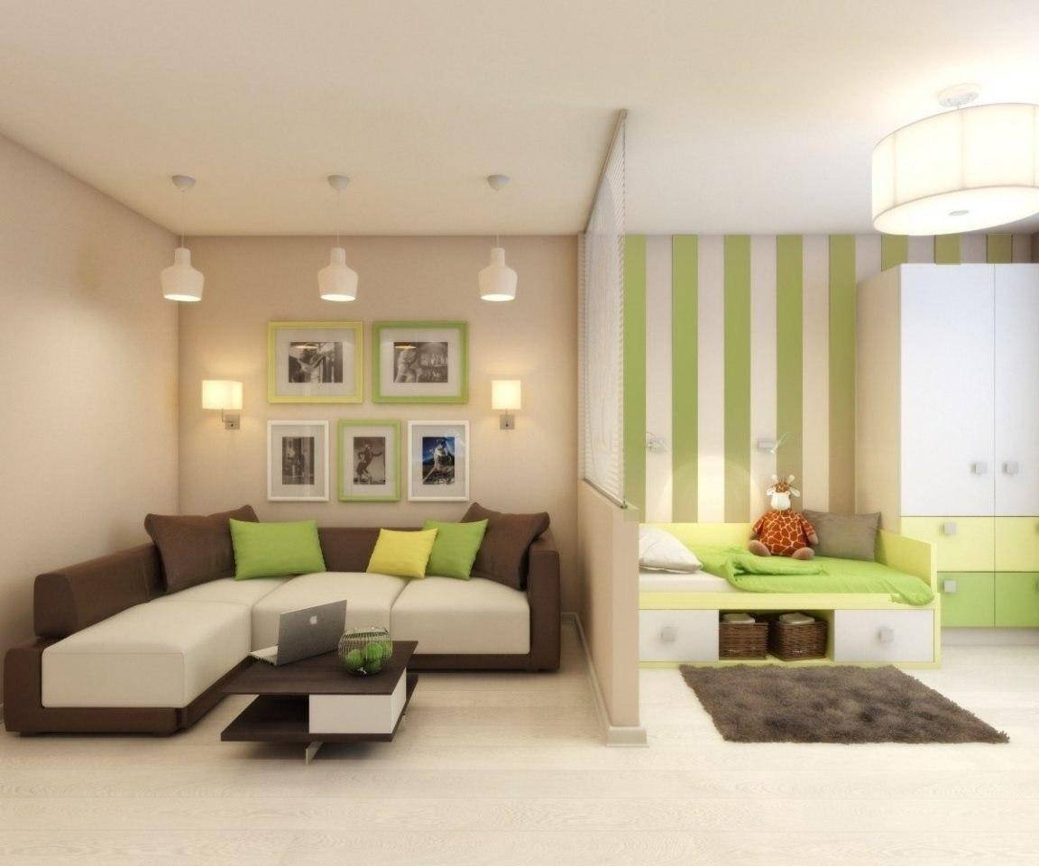 Дизайн комнаты площадью 17 кв. м: оформление спальни и гостиной в одном помещении