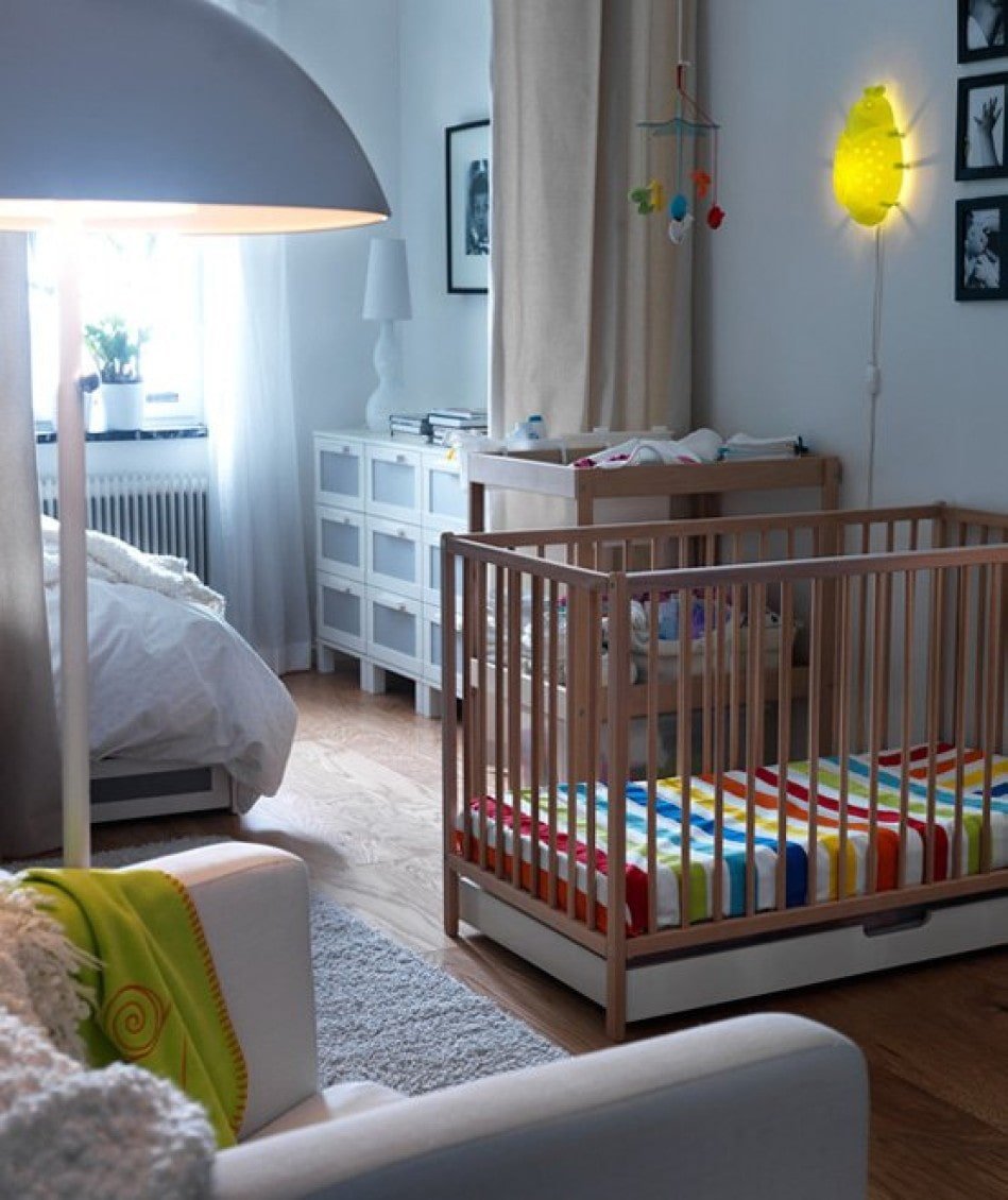 детская кровать в однокомнатной квартире