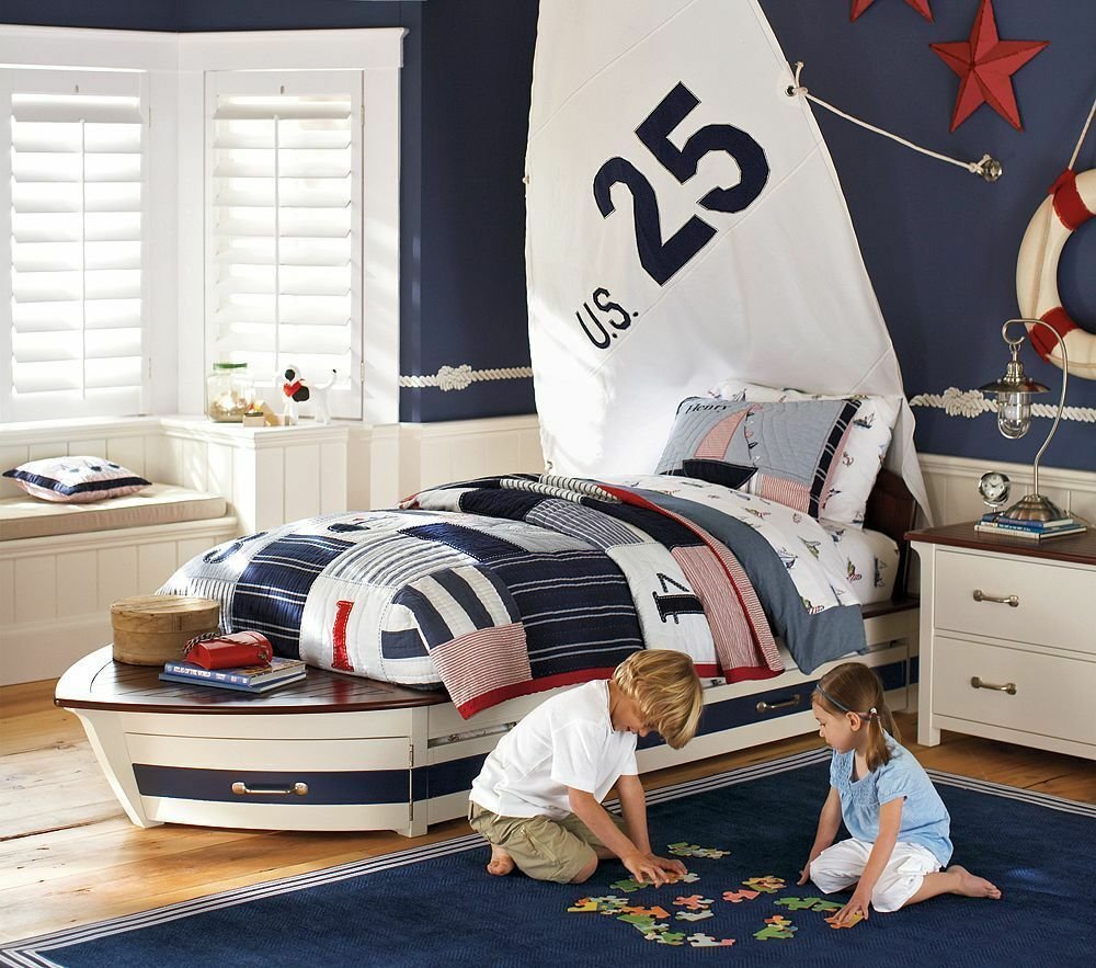 детские спальни морской стиль