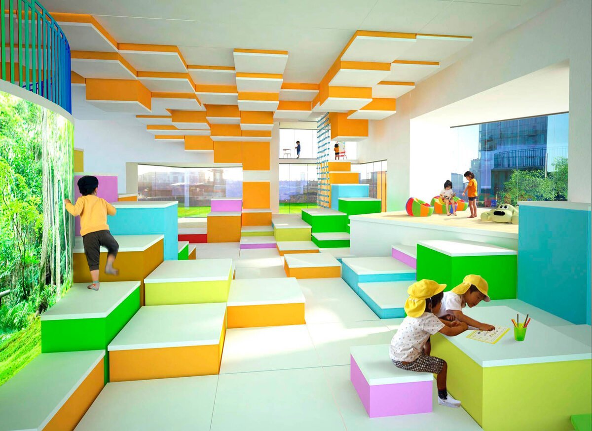 Дизайн детского сада: всё для развития дошкольников