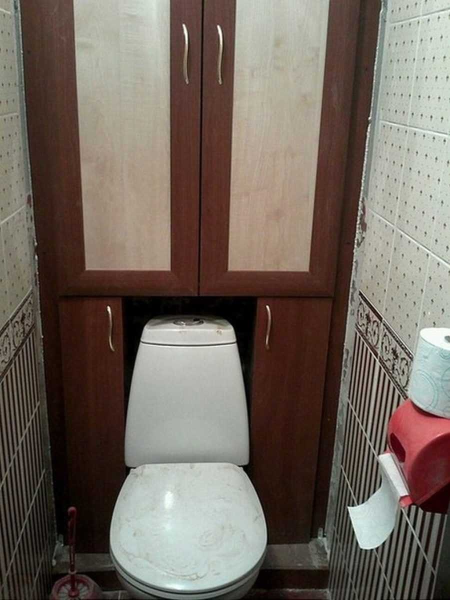 Шкафчик в туалет