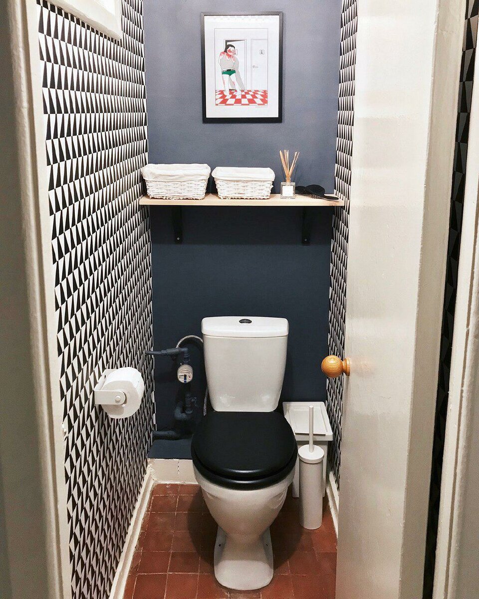 Бюджетная отделка туалета