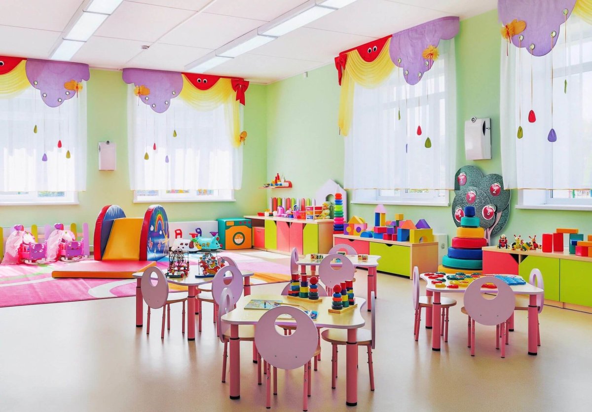Интерьер детского сада
