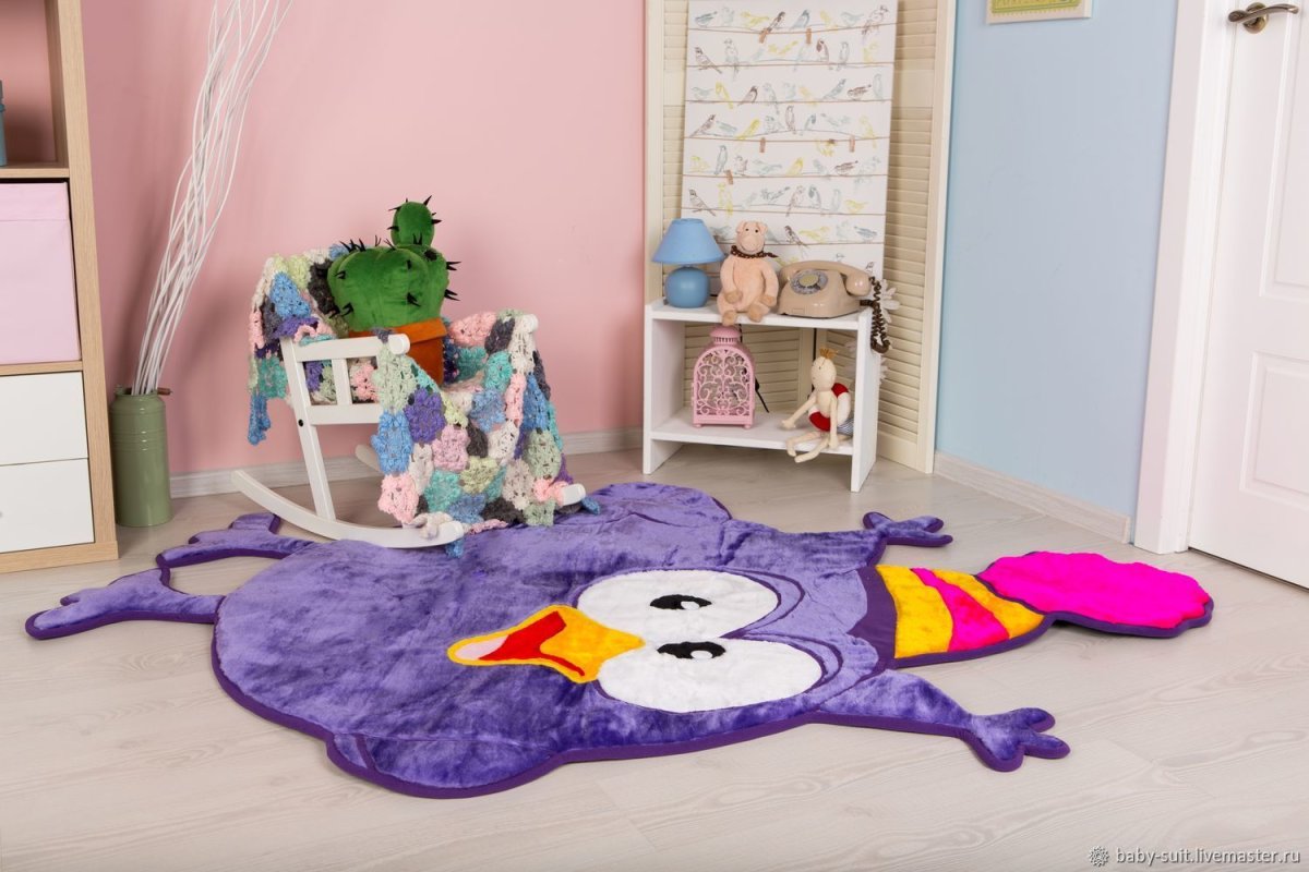 Игровой 3d ковер "мини город" (150*220 см)