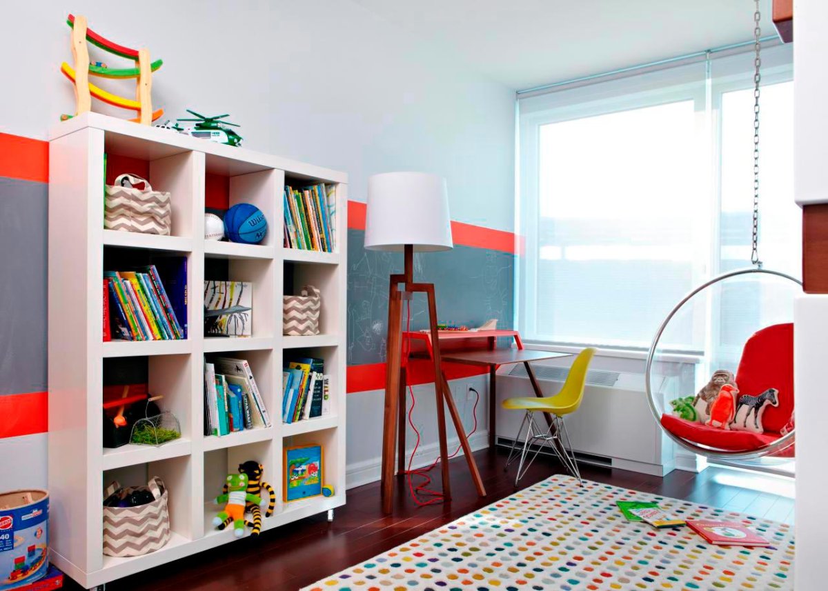 Организация пространства в детской комнате
