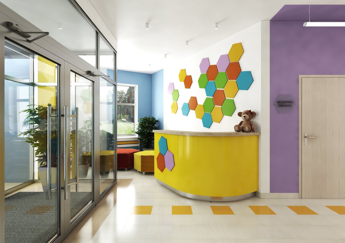 Интерьер групповой комнаты в детском саду