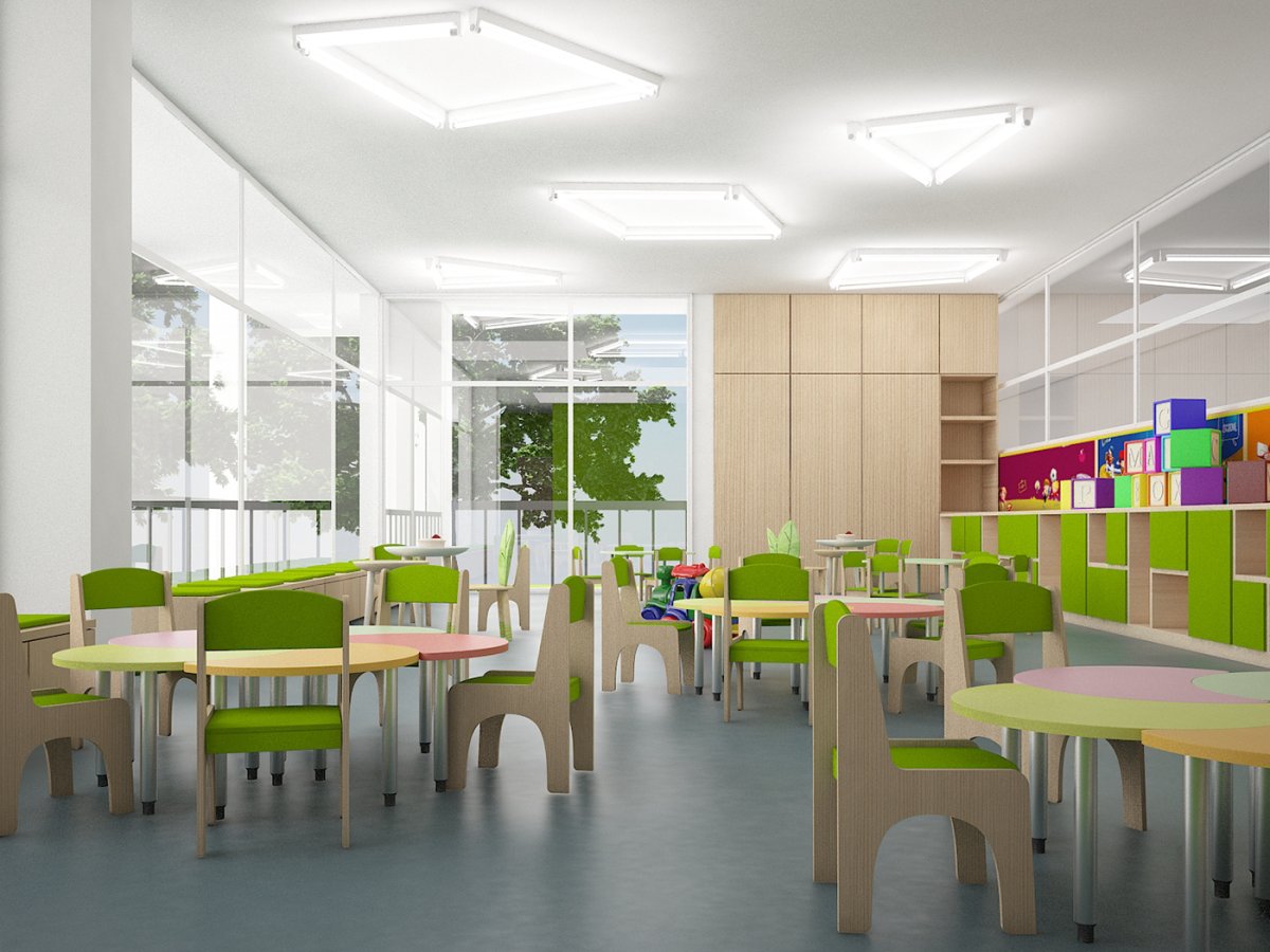 Современная игровая комната