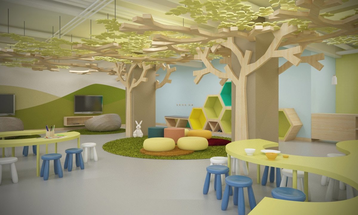 Интерьер детского сада