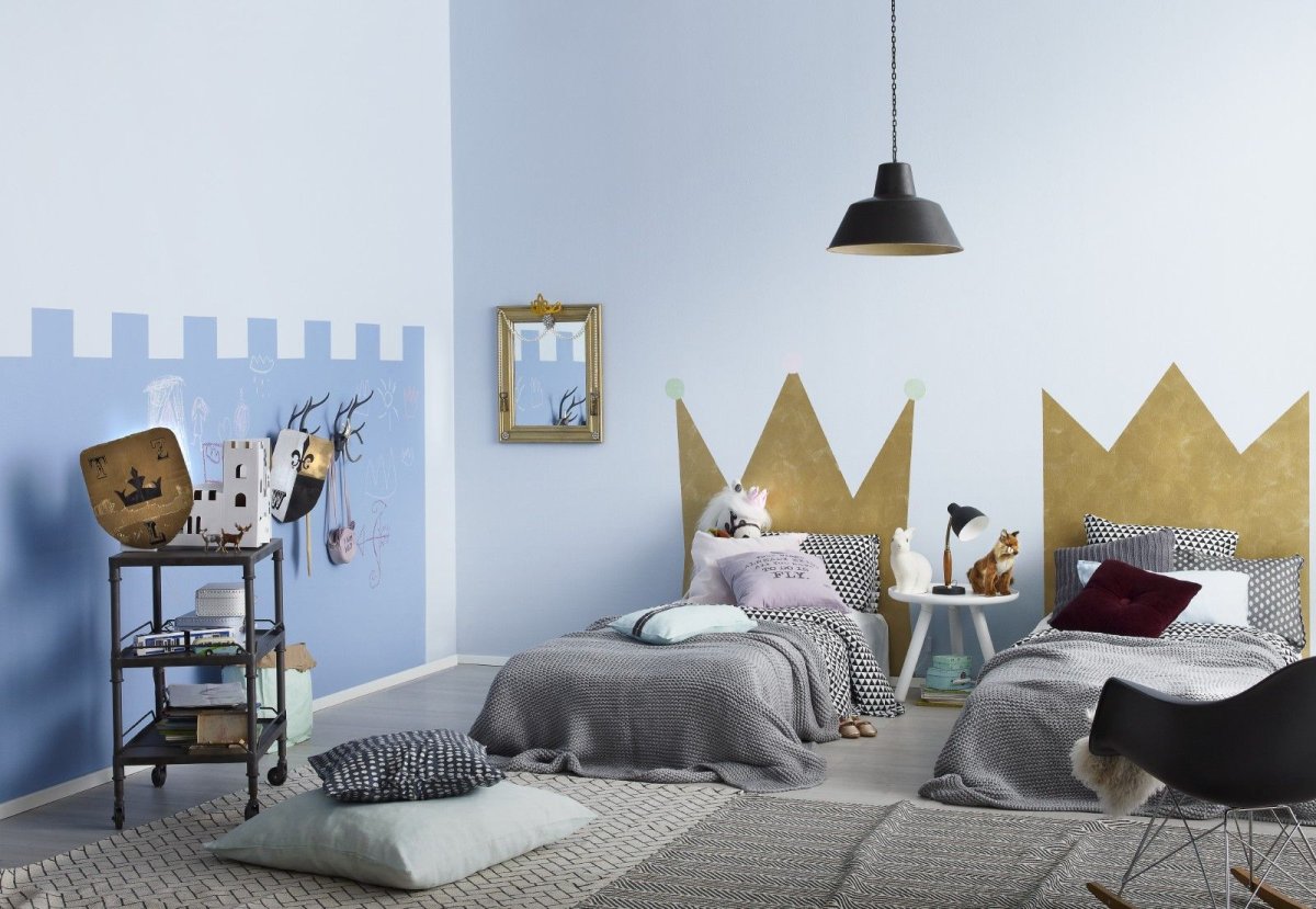 Краска Тиккурила в интерьере детской