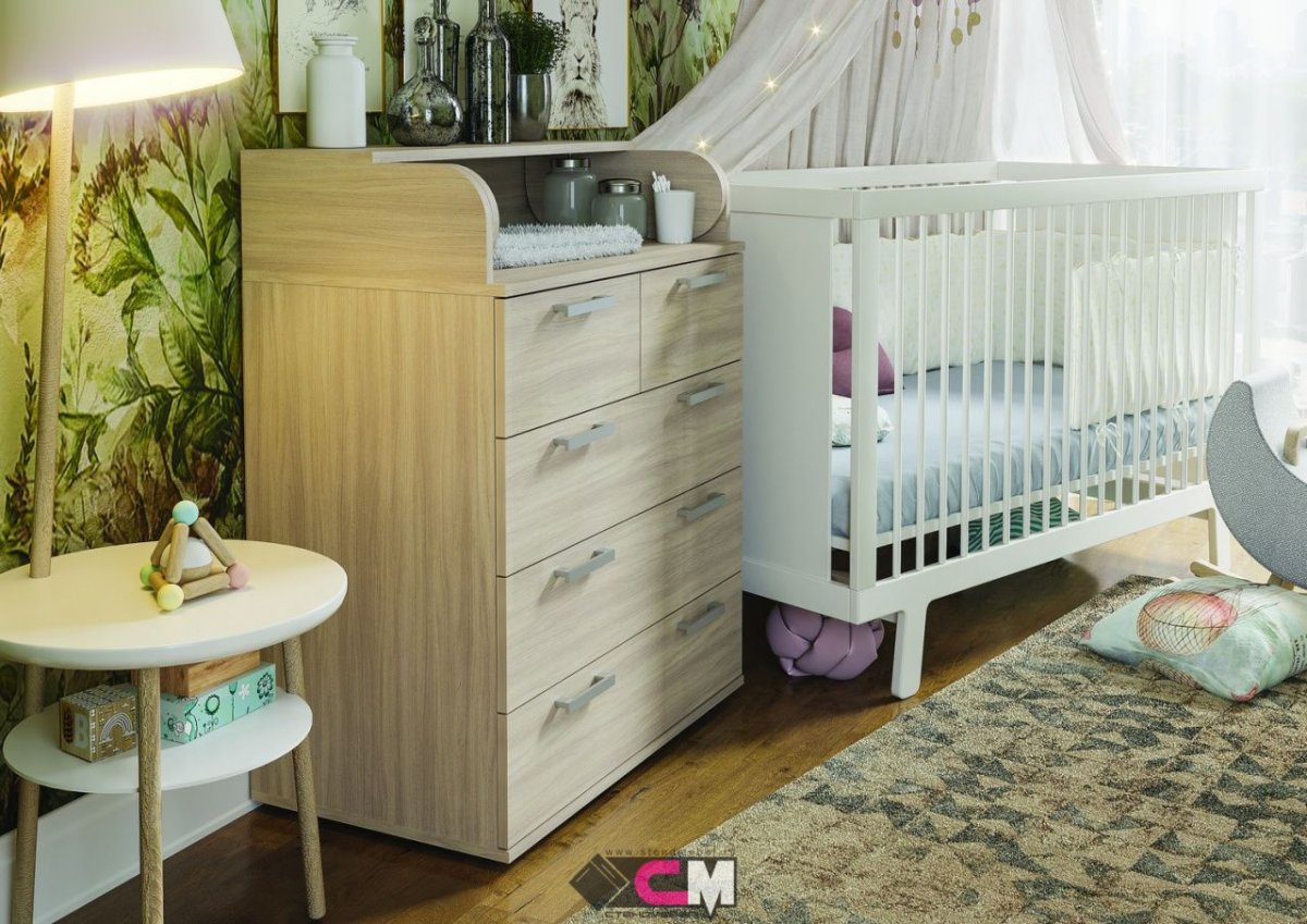 Кроватка-трансформер Фея 1100