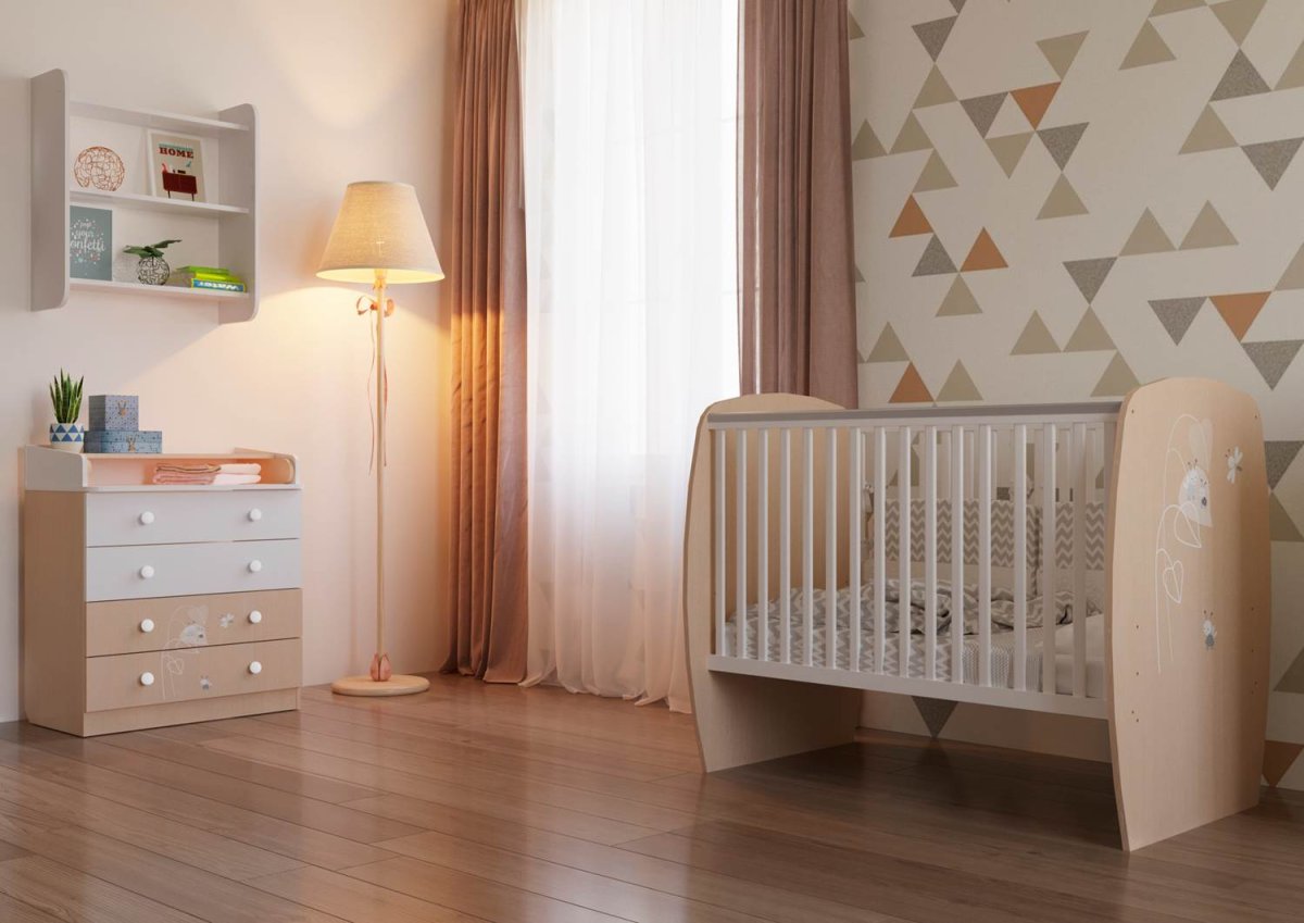 Кроватка Polini Kids French 710 Teddy