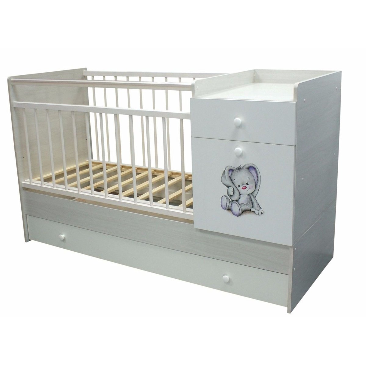 Кровать детская трансформер "Инфанзия" с УФ мишка 3538418