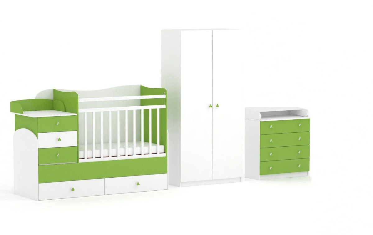 Детская кроватка Polini Kids simple 101