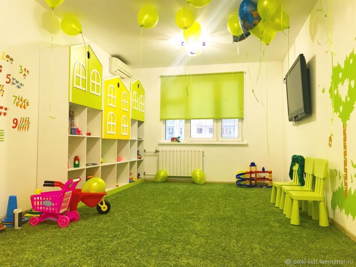 Разноцветные детские комнаты