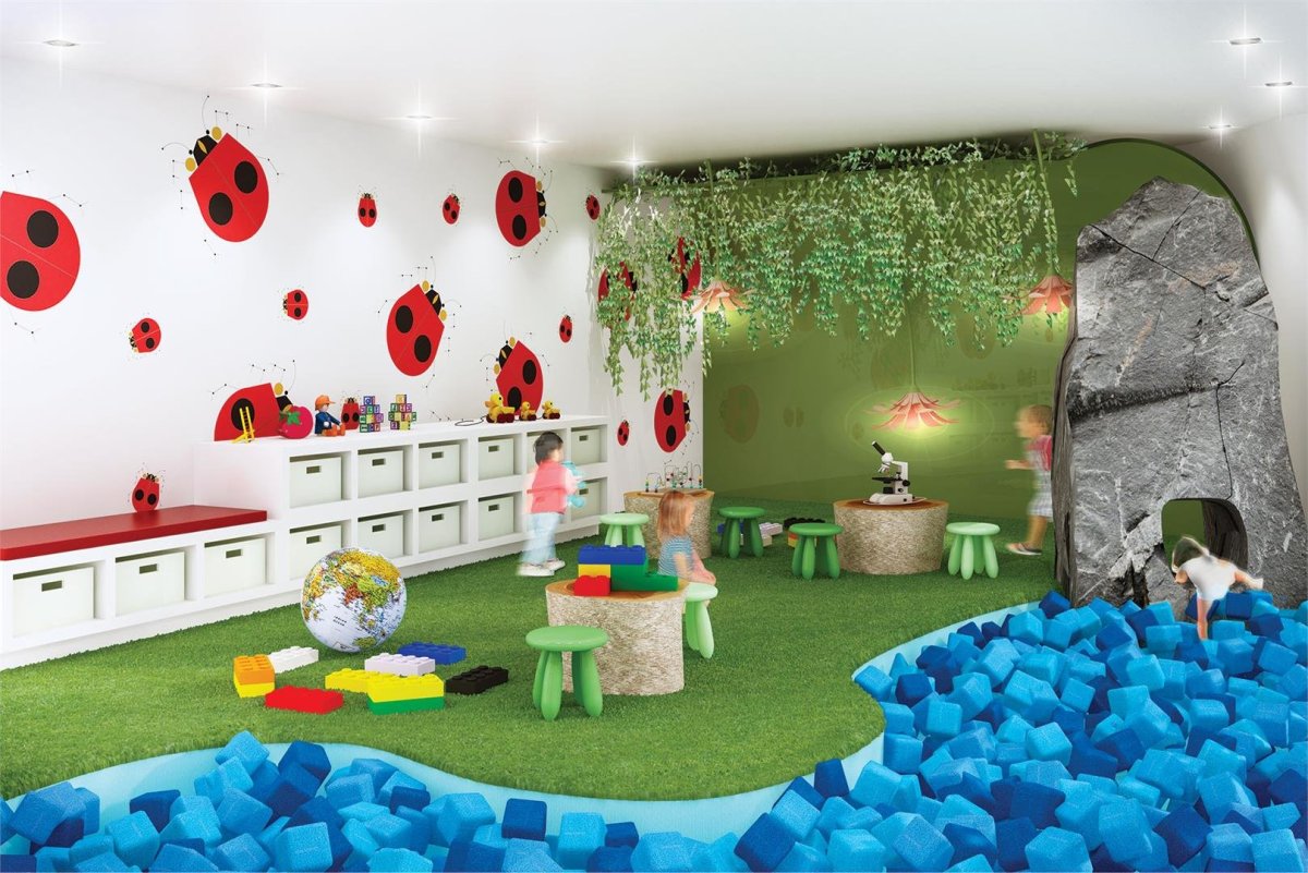 Интерьер детского центра