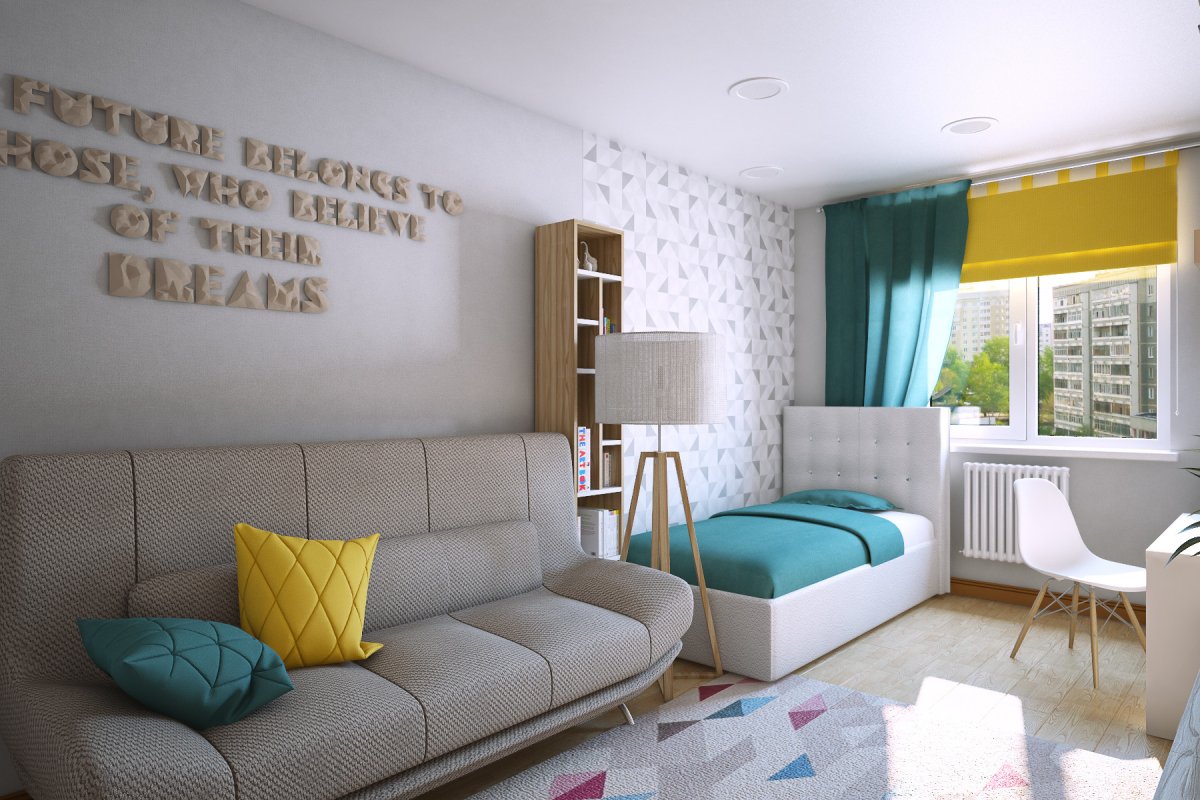 Диван в детскую комнату для подростка