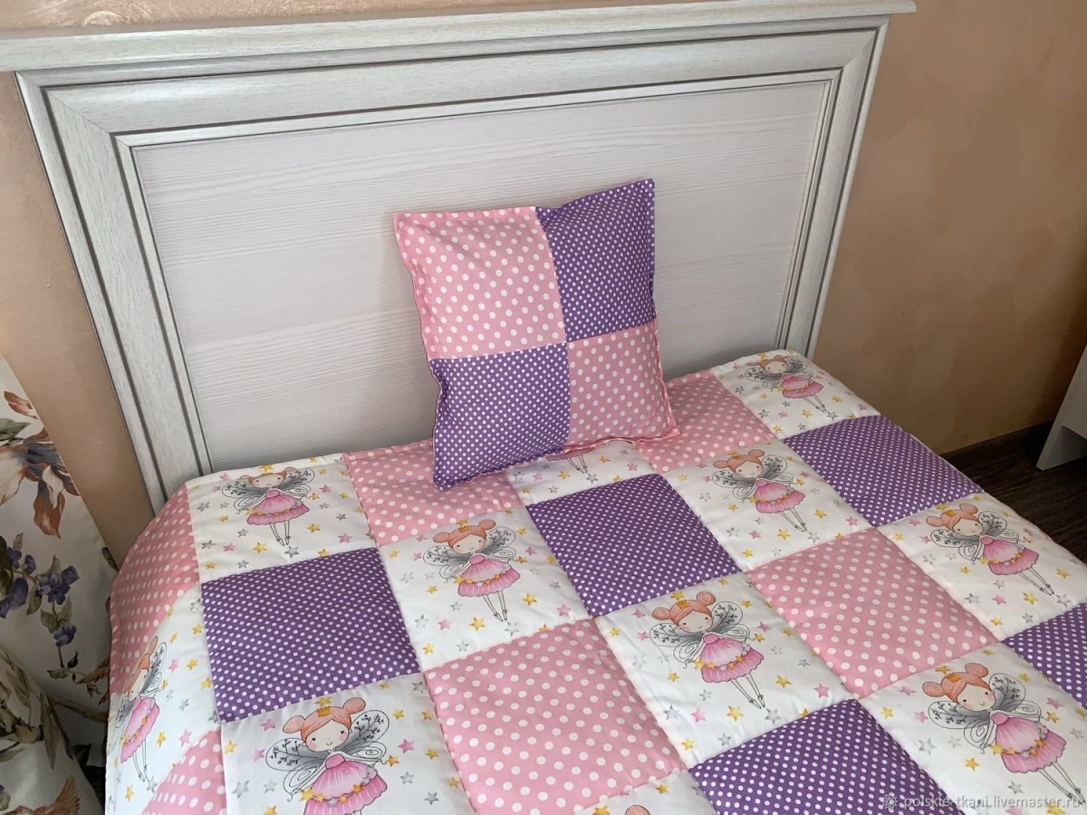 Детское лоскутное одеяло