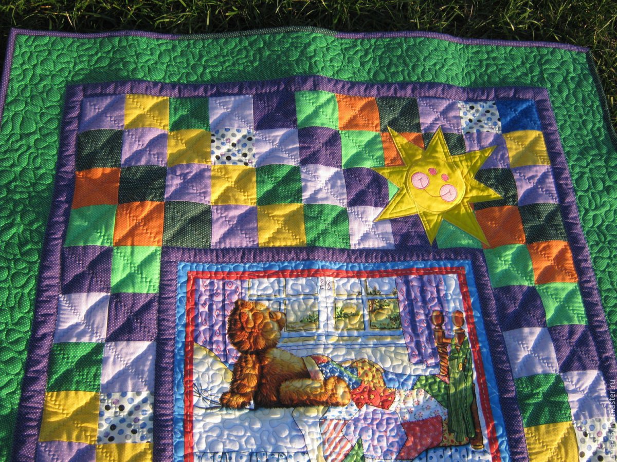 Детские Лоскутные одеяла