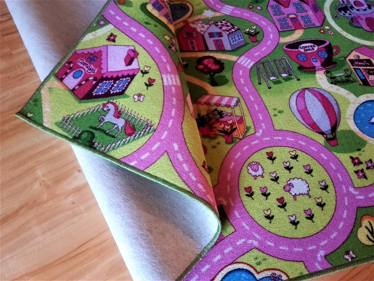 18558766 Ковёр детский дороги 170 1.5x2 м полиамид