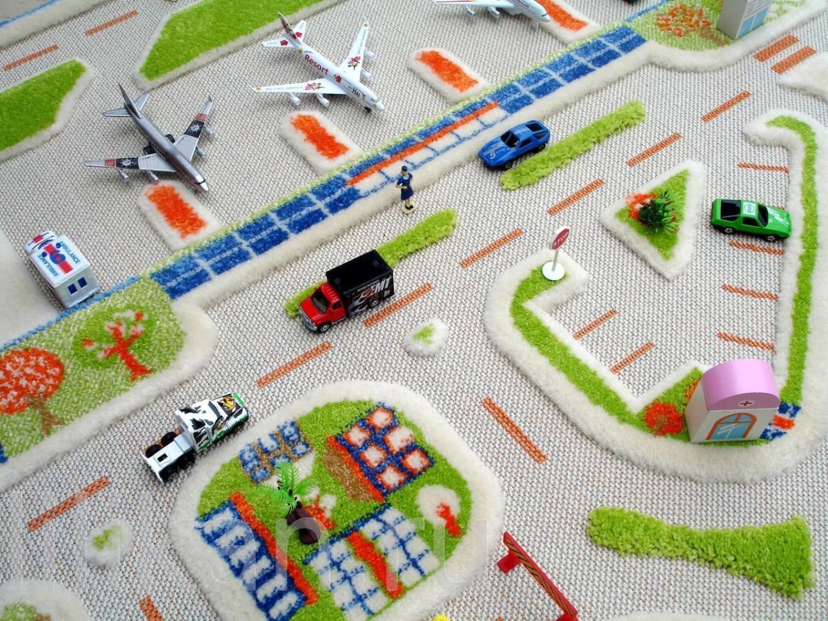 Детский ковер с совятами